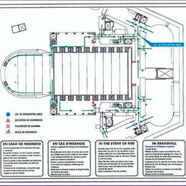 Instalaciones Coexma S.L. planos de evacuación